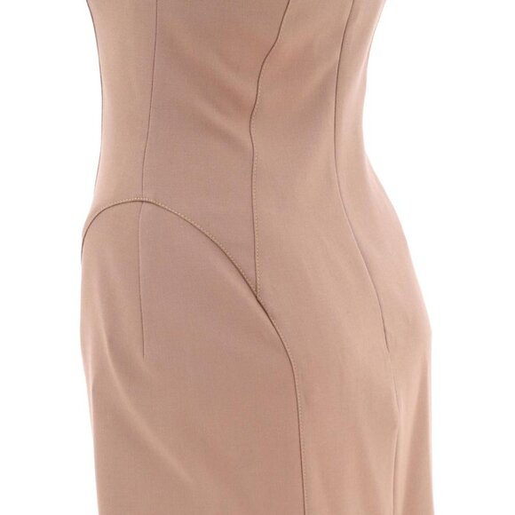 The Attico Gabardine Midi Dress tag size 38 Women - Picture 4 of 4